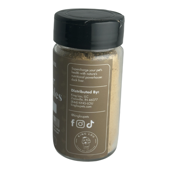 duck liver sprinkles