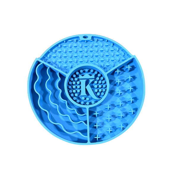 Limited Edition: King Lou Silicone Slow Feeder Lick Mat Enrichment Bowl