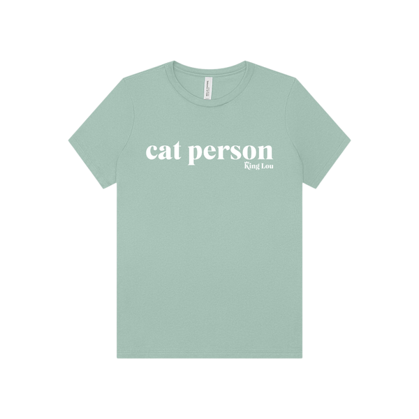 King Lou Cat Person T-Shirt