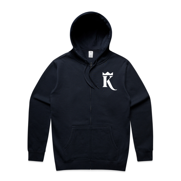 King Lou K Crown Zip Hoodie