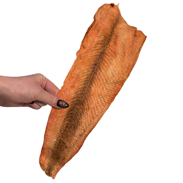 whole salmon skin