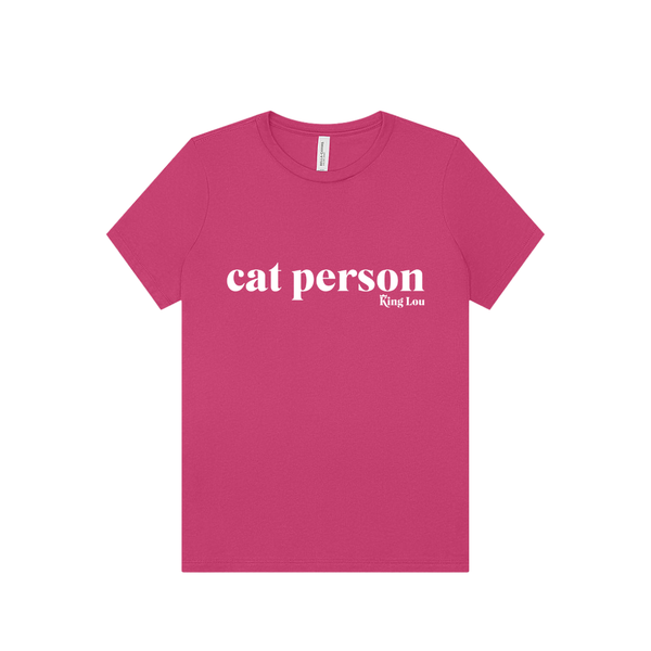 King Lou Cat Person T-Shirt