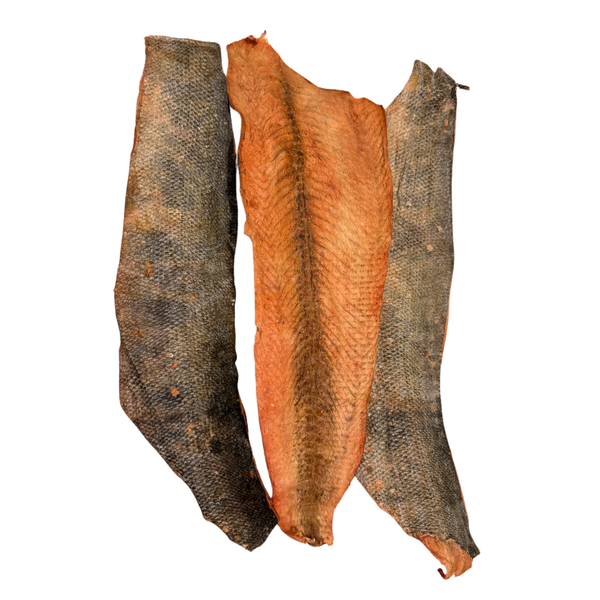 whole salmon skin