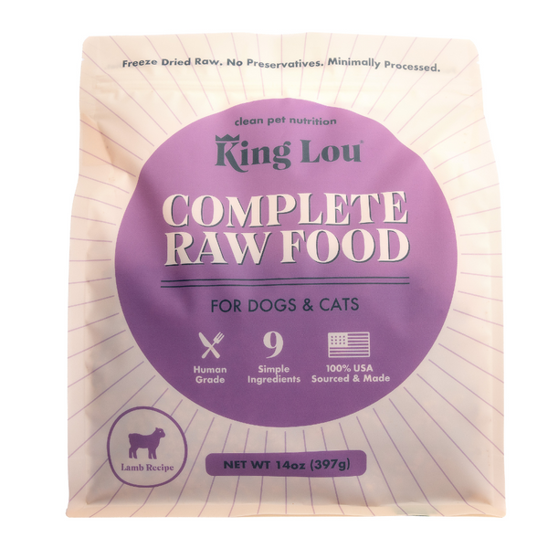 complete raw food- lamb