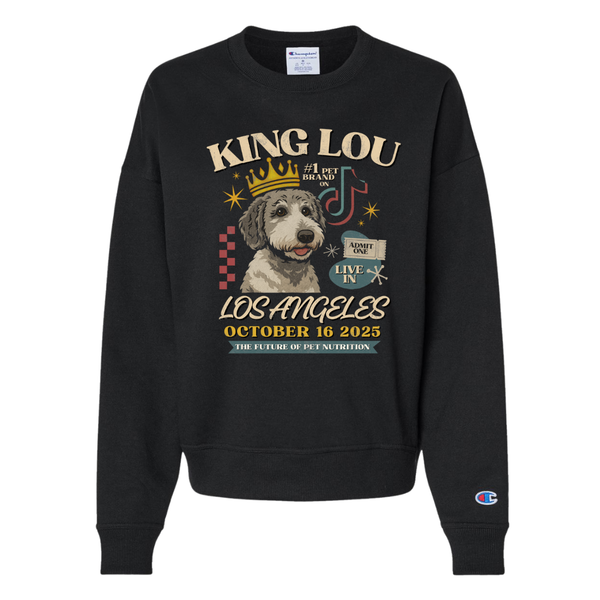 Limited Edition: King Lou x TikTok LA Live Crew Neck Sweatshirt