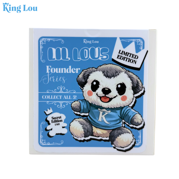 Lil' Lou Limited Edition Plush Collectible Keychain: Founder Series Cookie