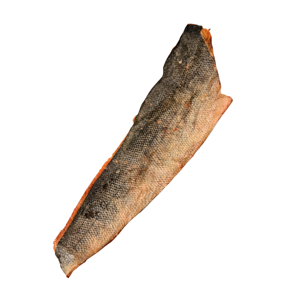whole salmon skin