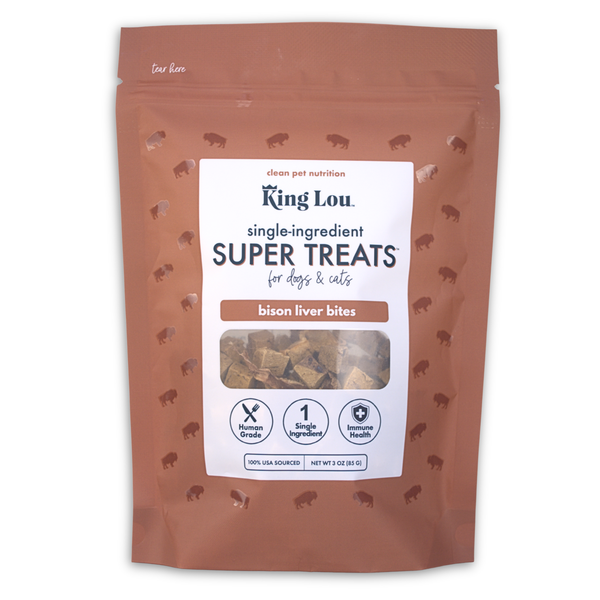 bison liver bites