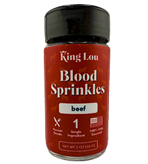 beef blood sprinkles